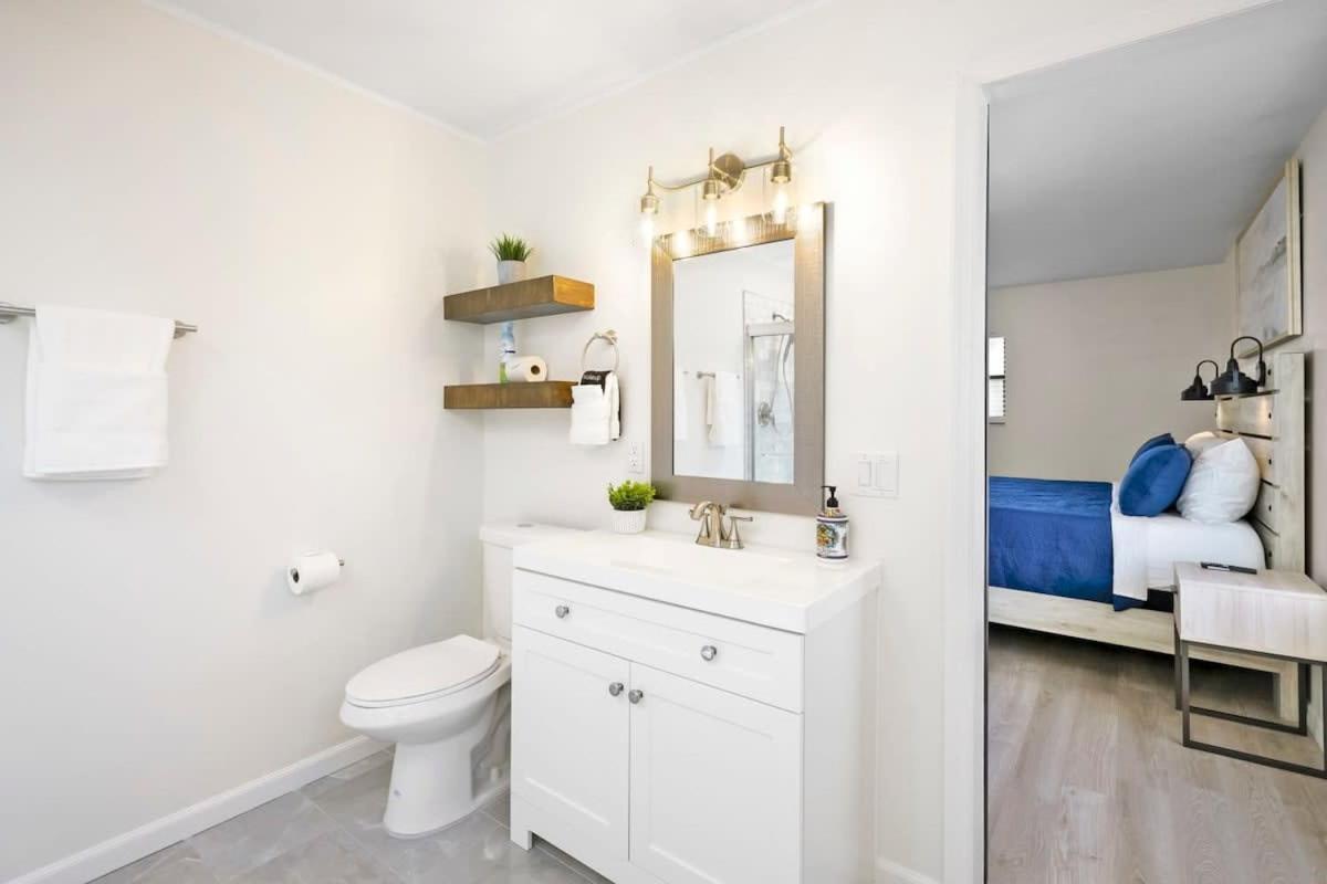 The St Augusdream Renovated Beach House Sleeps 8 Walk To Beach St. Augustine Esterno foto