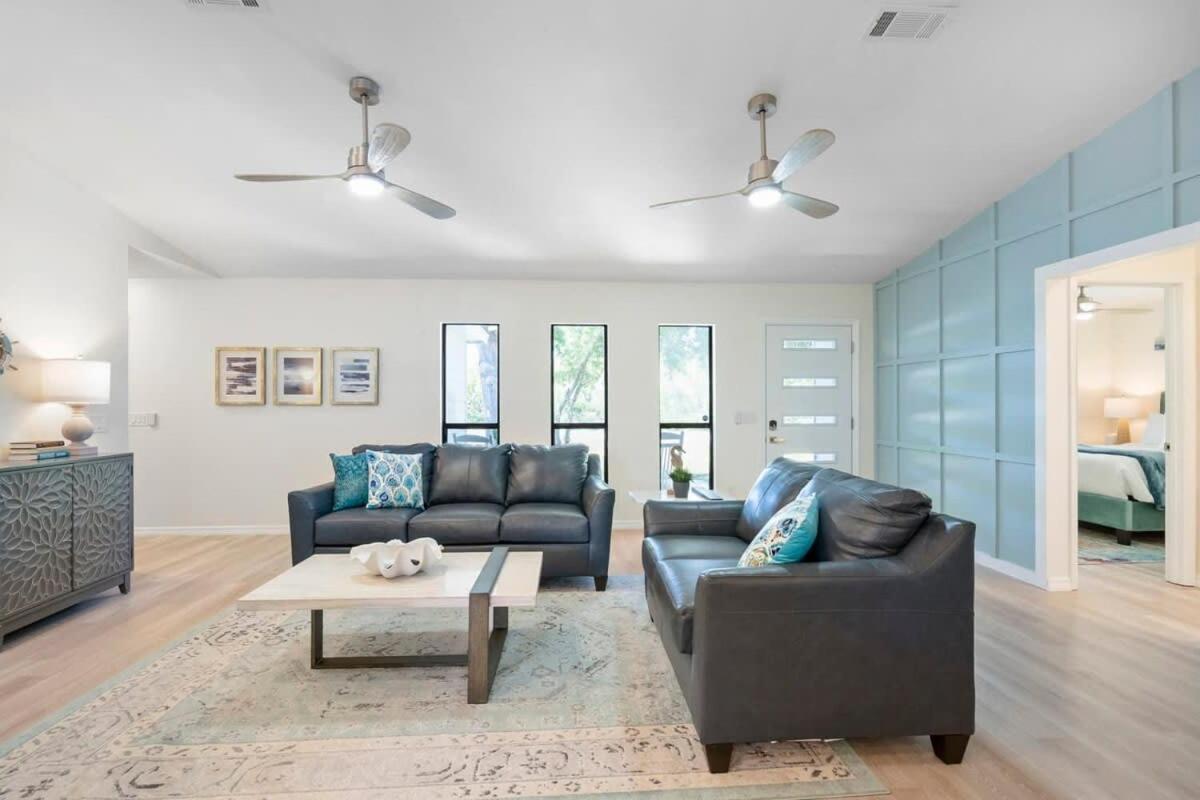 The St Augusdream Renovated Beach House Sleeps 8 Walk To Beach St. Augustine Esterno foto