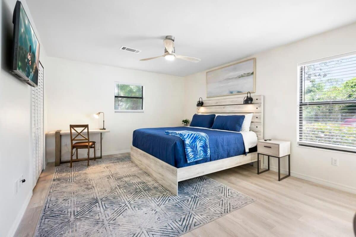 The St Augusdream Renovated Beach House Sleeps 8 Walk To Beach St. Augustine Esterno foto