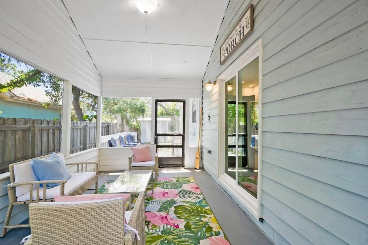 The St Augusdream Renovated Beach House Sleeps 8 Walk To Beach St. Augustine Esterno foto